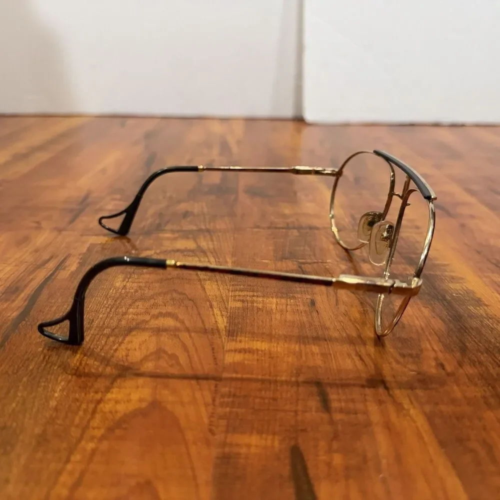 Vintage Jean Claude Killy Tortoise 59-15-130 Aviator Style Glasses Frames Only